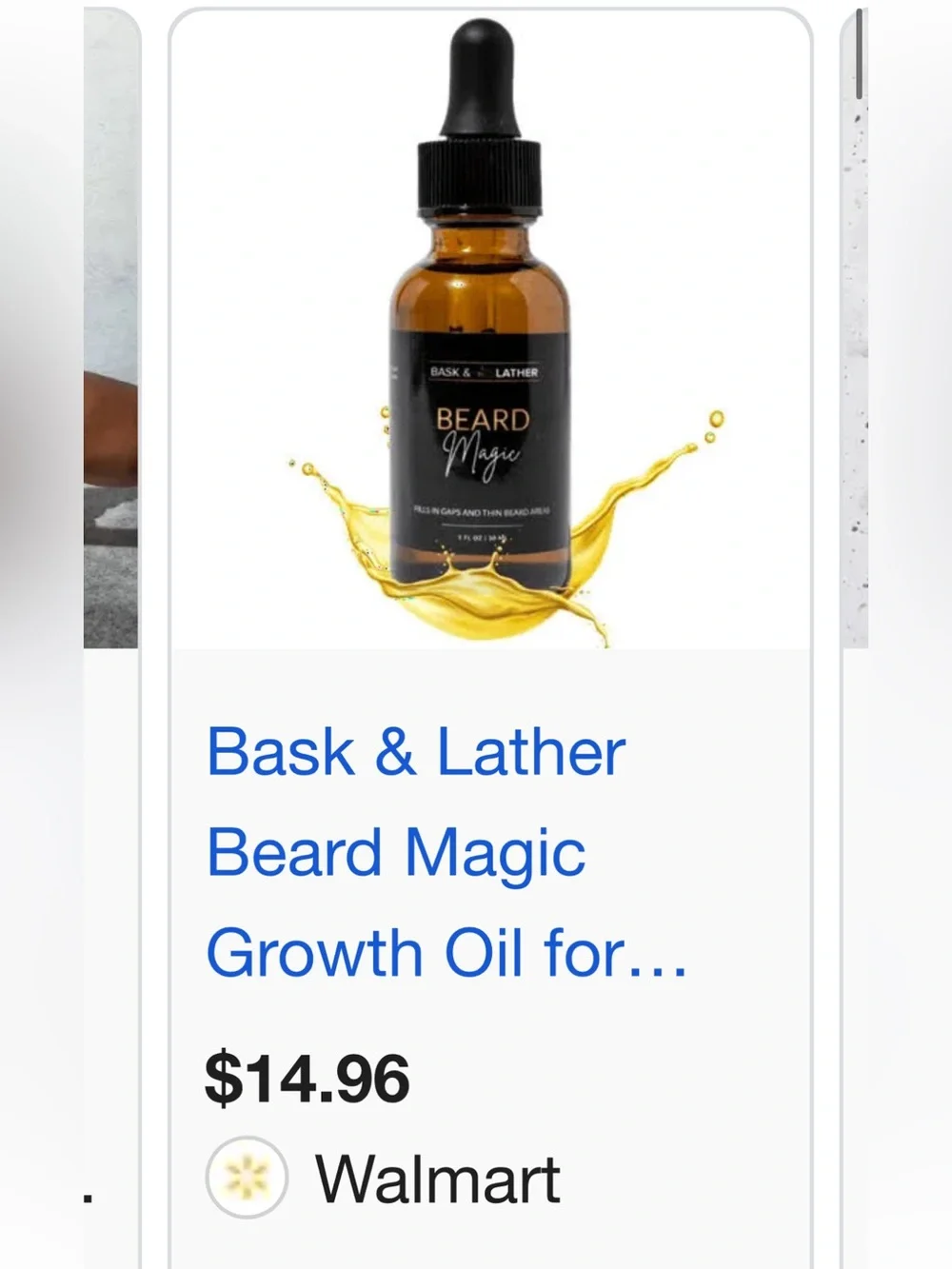 Beard Magic Beard Oil - Black/Brown